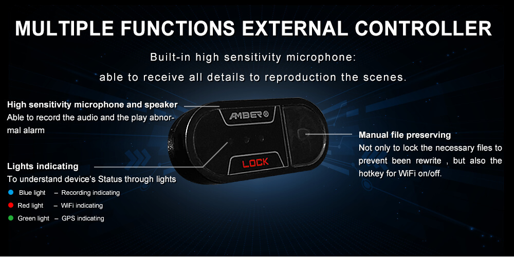 AD1080+S線控Wire Controller For AD1080+S 一鍵鎖檔麥克風收音